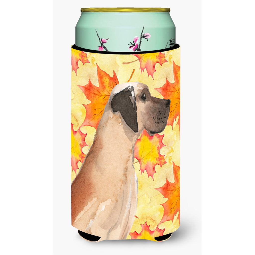 Caroline'S Treasures Fawn Natural Dane Love Decorative Can Hugger, Tall