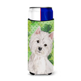 Caroline'S Treasures Westie St. Patrick'S Decorative Can Hugger, Slim, Multicolor