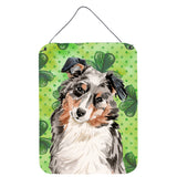 Caroline'S Treasures Australian Shepherd St. Patrick'S Metal Print, 16 X 12, Multicolor