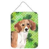 Caroline'S Treasures Beagle St. Patrick'S Metal Print, 16 X 12, Multicolor