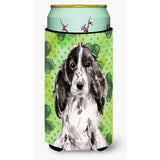 Caroline'S Treasures Black Parti St. Patrick'S Decorative Can Hugger, Tall, Multicolor