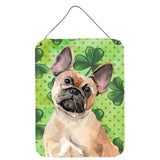 Caroline'S Treasures Fawn French Bulldog St. Patrick'S Metal Print, 16 X 12, Multicolor