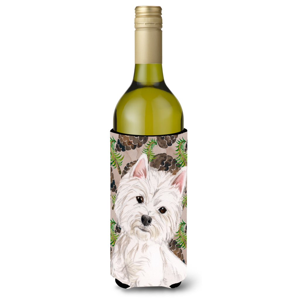 Caroline's Treasures Westie Winter Decorative Bottle Hugger - Thumbnail 5