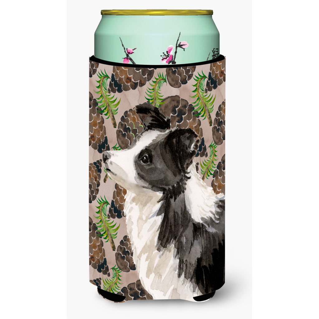 Caroline's Treasures Border Collie Winter Decorative Can Hugger, Tall - Thumbnail 4