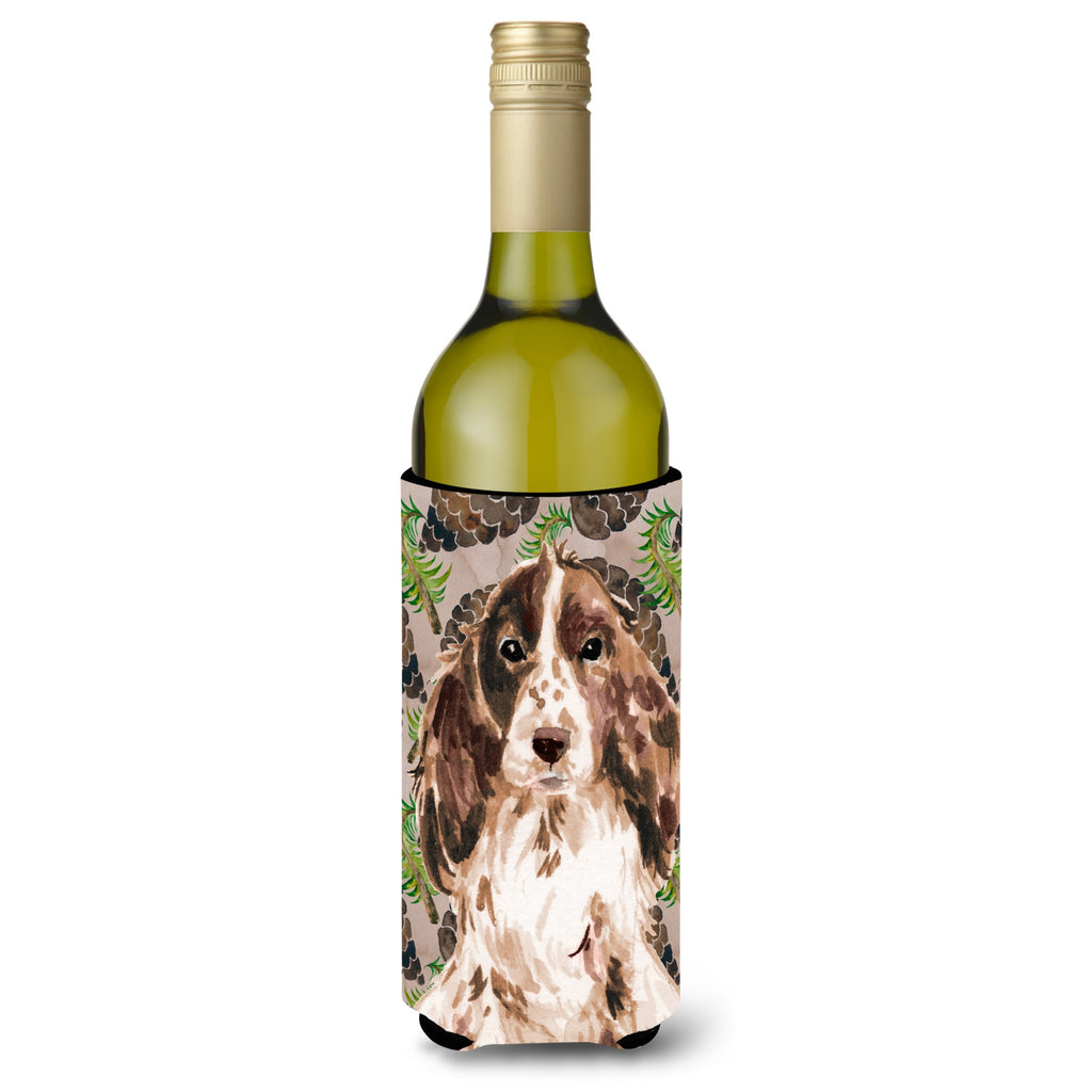 Caroline's Treasures Brown Parti Christmas Decorative Bottle Hugger - Thumbnail 5