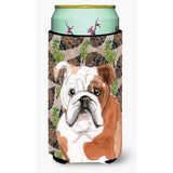 Caroline'S Treasures English Bulldog Pine Cones Decorative Can Hugger, Tall, Multicolor