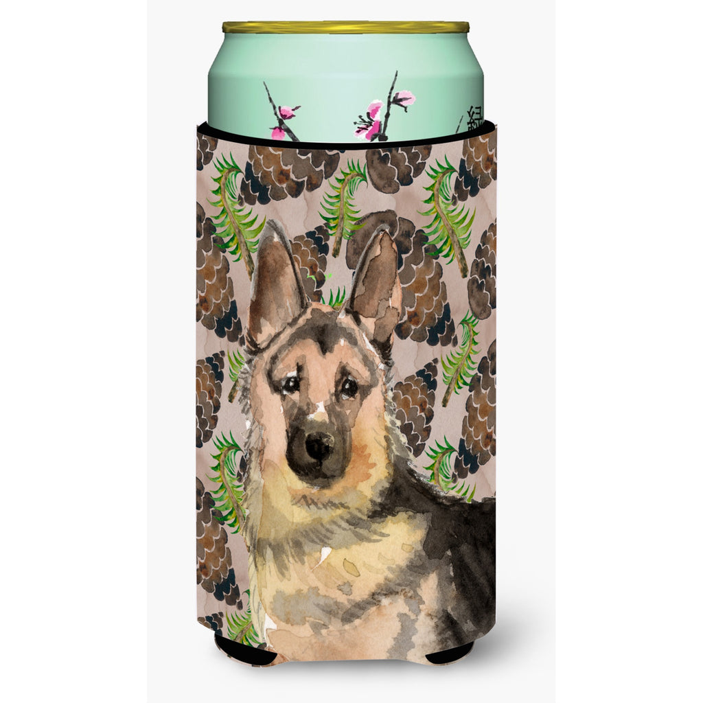 Caroline'S Treasures German Shepherd Pine Cones Decorative Can Hugger, Tall