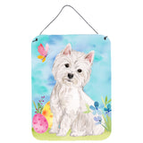 Caroline'S Treasures Westie Easter Metal Print, 16 X 12, Multicolor