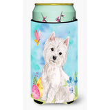 Caroline'S Treasures Westie Easter Decorative Can Hugger, Tall, Multicolor