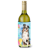 Caroline'S Treasures Australian Shepherd Easter Decorative Bottle Hugger, 750Ml, Multicolor