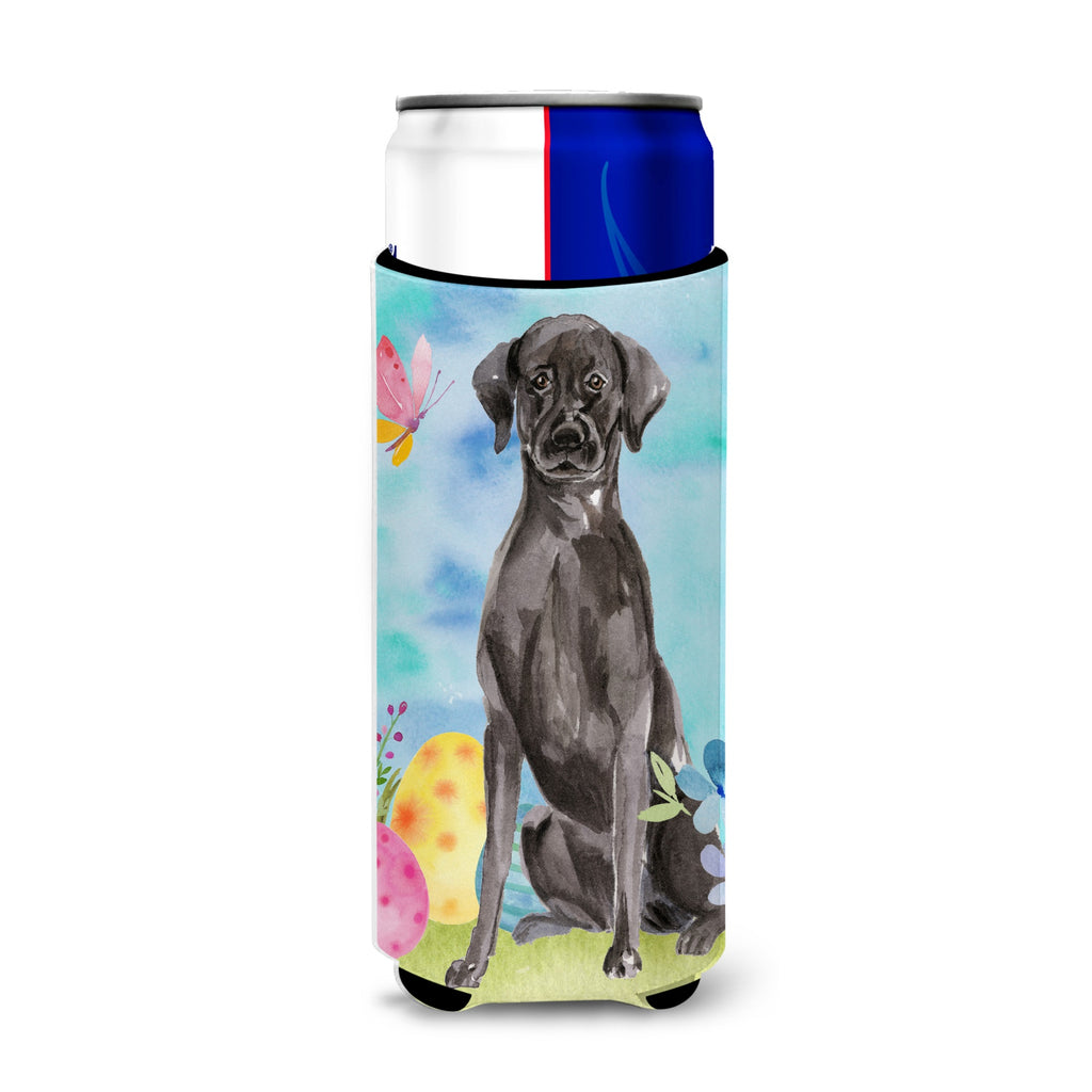 Black Labrador Love Decorative Can Hugger, Slim - Thumbnail 3