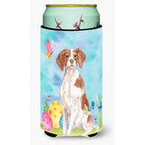 Caroline'S Treasures Brittany Spaniel Easter Decorative Can Hugger, Tall, Multicolor