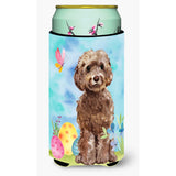 Caroline'S Treasures Brown Cockapoo Easter Decorative Can Hugger, Tall, Multicolor