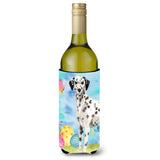 Caroline'S Treasures Dalmatian Easter Decorative Bottle Hugger, 750Ml, Multicolor