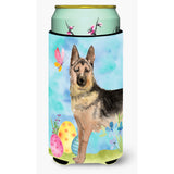 Caroline'S Treasures German Shepherd Easter Decorative Can Hugger, Tall, Multicolor