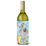 Caroline'S Treasures Grey Standard Poodle Easter Decorative Bottle Hugger, 750Ml, Multicolor