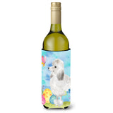 Caroline'S Treasures White Standard Poodle Easter Decorative Bottle Hugger, 750Ml, Multicolor