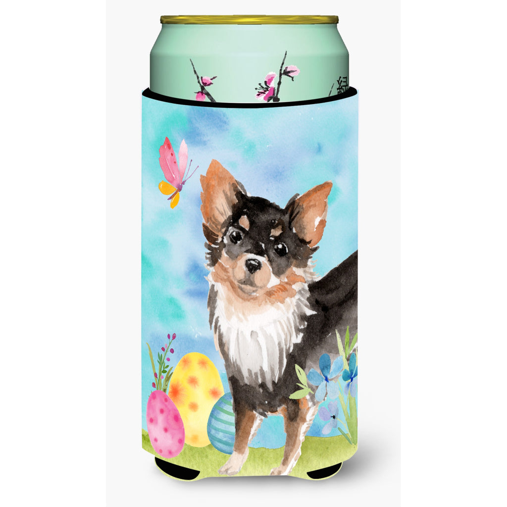Long Haired Chihuahua Easter Decorative Can Hugger, Slim
