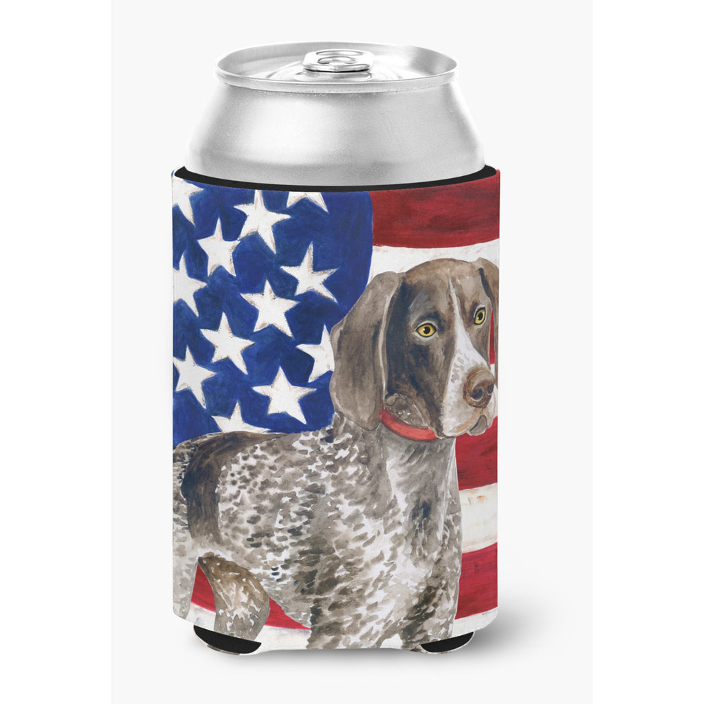 Caroline'S Treasures German Shorthaired Pointer Patriotic Decorative Can Hugger, Slim
