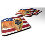 Caroline'S Treasures Boerboel Mastiff Patriotic Decorative Coasters, Multicolor
