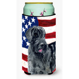 Caroline'S Treasures Giant Schnauzer Patriotic Decorative Can Hugger, Tall Boy, Multicolor