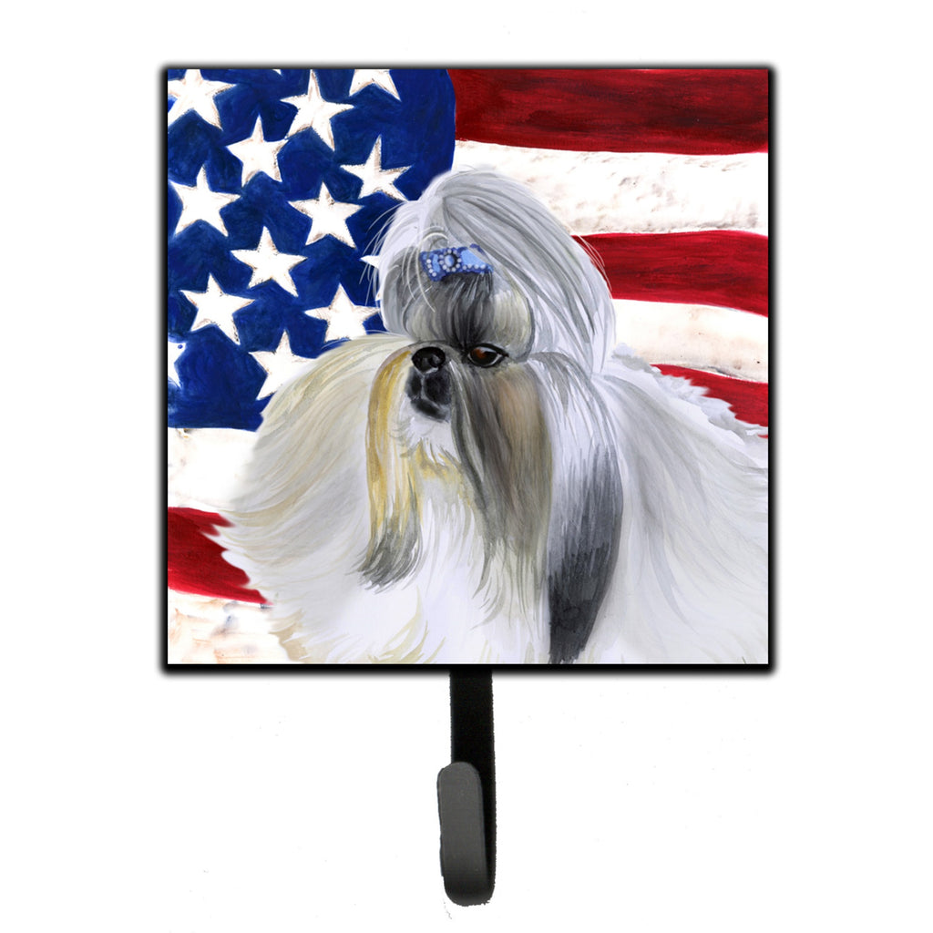Caroline's Treasures Shih Tzu Patriotic Wall Hook
