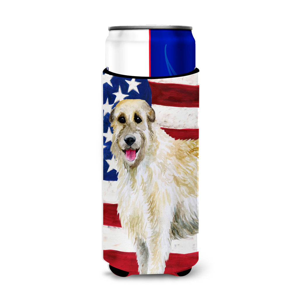Caroline'S Treasures Irish Wolfhound Patriotic Decorative Can Hugger, Tall Boy - Thumbnail 4