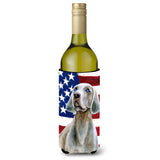 Caroline'S Treasures Weimaraner Patriotic Decorative Bottle Hugger, 750Ml, Multicolor