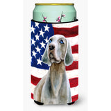 Caroline'S Treasures Weimaraner Patriotic Decorative Can Hugger, Tall Boy, Multicolor