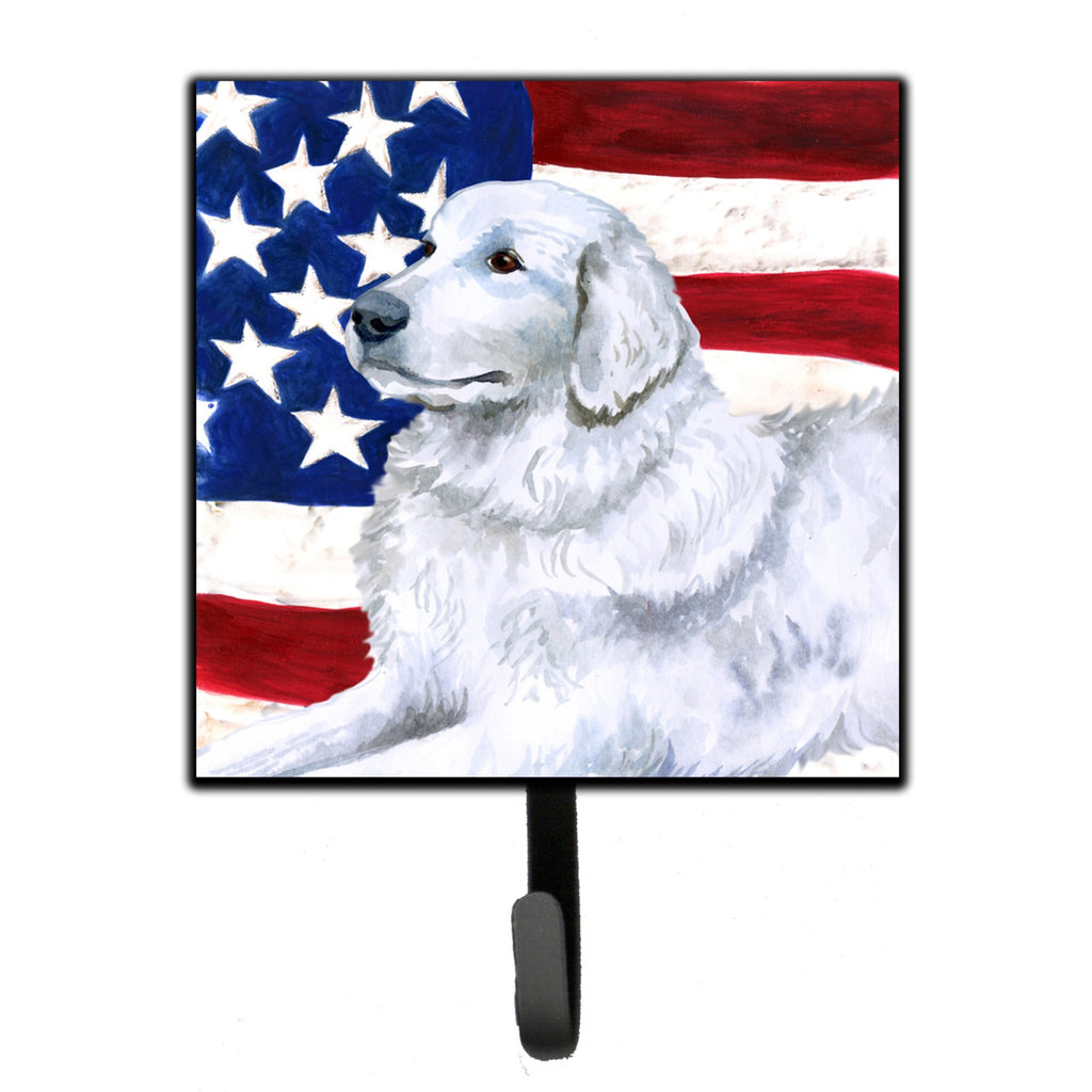 Caroline's Treasures Maremma Sheepdog Patriotic Wall Hook
