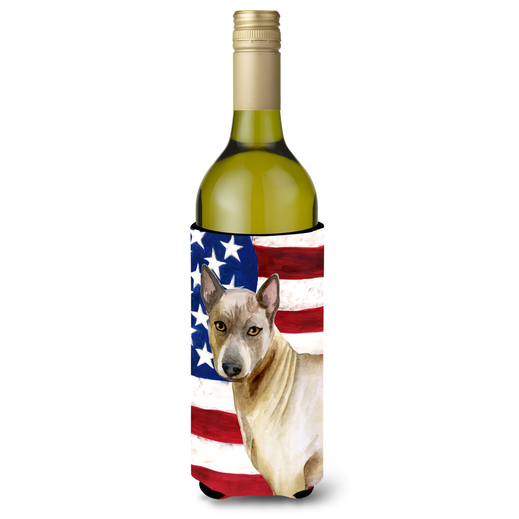Caroline'S Treasures Thai Ridgeback Patriotic Decorative Bottle Hugger