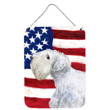 Caroline'S Treasures Sealyham Terrier Patriotic Metal Print, 16 X 12, Multicolor