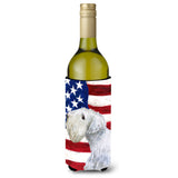 Caroline'S Treasures Sealyham Terrier Patriotic Decorative Bottle Hugger, 750Ml, Multicolor