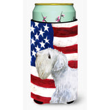 Caroline'S Treasures Sealyham Terrier Patriotic Decorative Can Hugger, Tall Boy, Multicolor