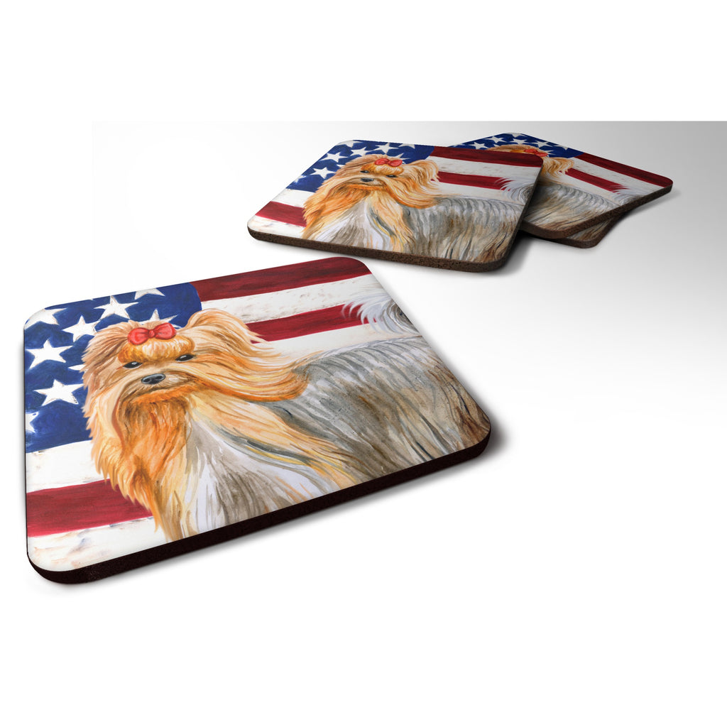 Caroline'S Treasures Yorkshire Terrier Patriotic Decorative Can Hugger - Thumbnail 4