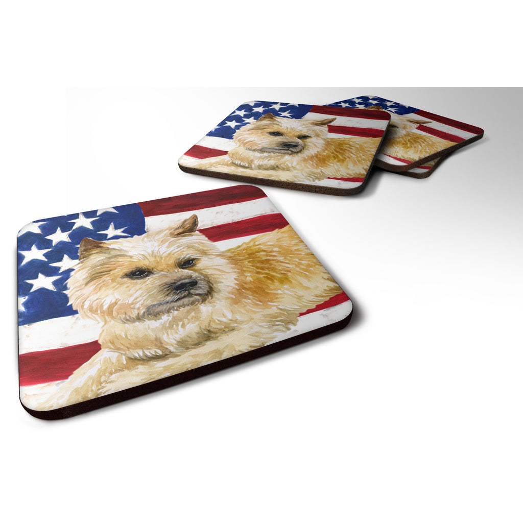 Caroline'S Treasures Smooth Fox Terrier Patriotic Decorative Coasters - Thumbnail 2