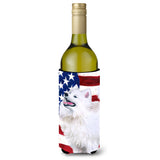 Caroline'S Treasures Samoyed Patriotic Decorative Bottle Hugger, 750Ml, Multicolor