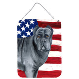 Caroline'S Treasures Cane Corso Patriotic Metal Print, 16 X 12, Multicolor