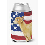 Caroline'S Treasures Italian Greyhound Patriotic Decorative Can Hugger, Multicolor