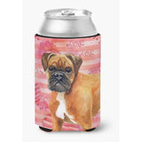 Caroline'S Treasures German Boxer Love Decorative Can Hugger, Multicolor