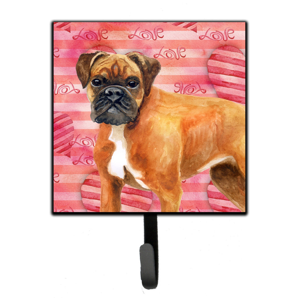 Caroline's Treasures German Boxer Love Wall Hook, Small