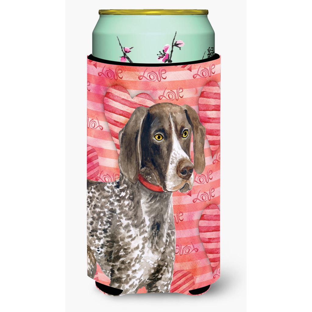 Caroline'S Treasures German Shorthaired Pointer Love Decorative Can Hugger, Tall Boy