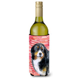 Caroline'S Treasures Bernese Mountain Dog Love Decorative Bottle Hugger, 750Ml, Multicolor