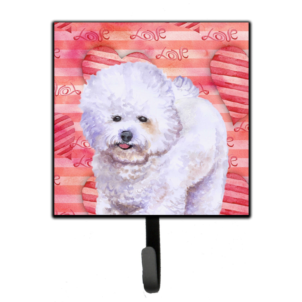 Caroline's Treasures Bichon Frise Love Wall Hook - Thumbnail 2