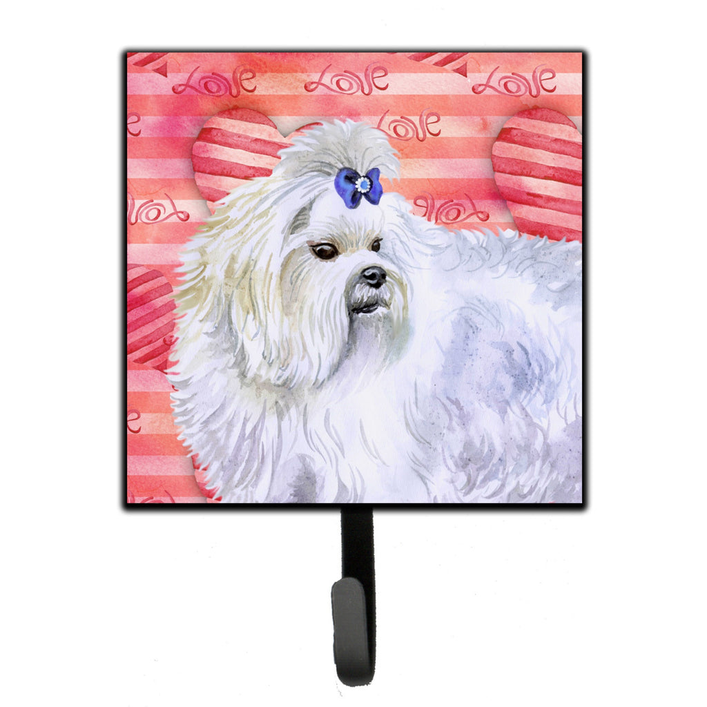 Caroline's Treasures Maltese Love Wall Hook