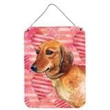 Caroline'S Treasures Dachshund Love Metal Print, 16 X 12, Multicolor