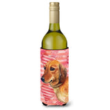 Caroline'S Treasures Dachshund Love Decorative Bottle Hugger, 750Ml, Multicolor