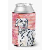 Caroline'S Treasures Dalmatian Love Decorative Can Hugger, Multicolor