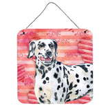 Caroline'S Treasures Dalmatian Metal Print, 6H X 6W, Love Is A Dog