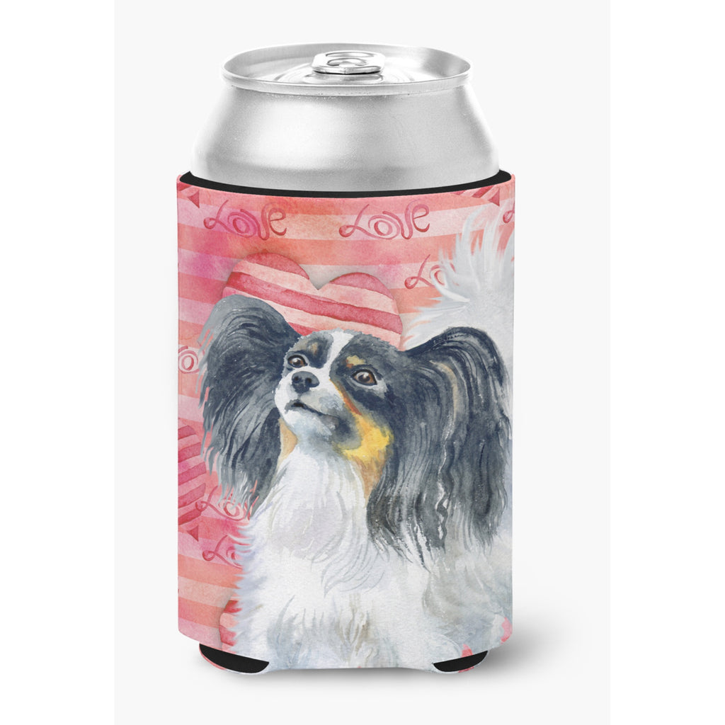 Caroline'S Treasures Papillon Love Decorative Can Hugger